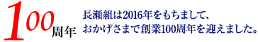 創業100年
